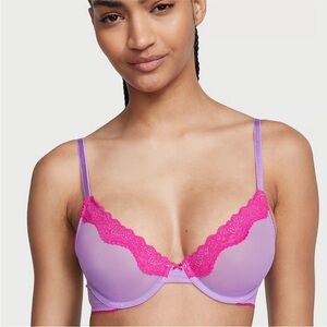 Victoria's Secret Tease lace trim bra like new